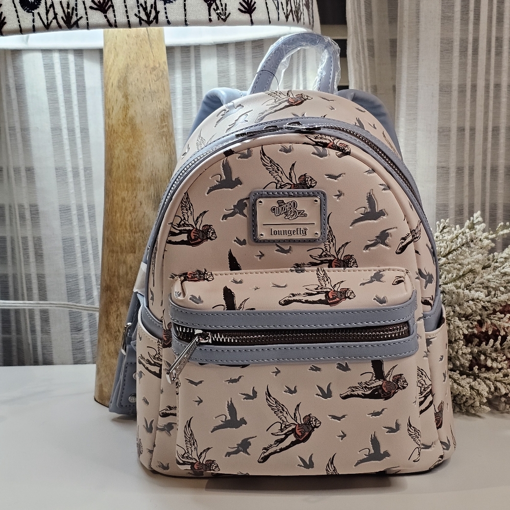NWT Loungefly Wizard of Oz Flying Monkeys Mini Backpack